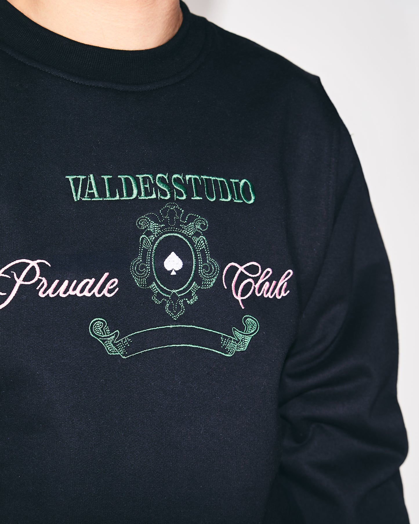 POLERON ALGODON NEGRO UNISEX - POLO