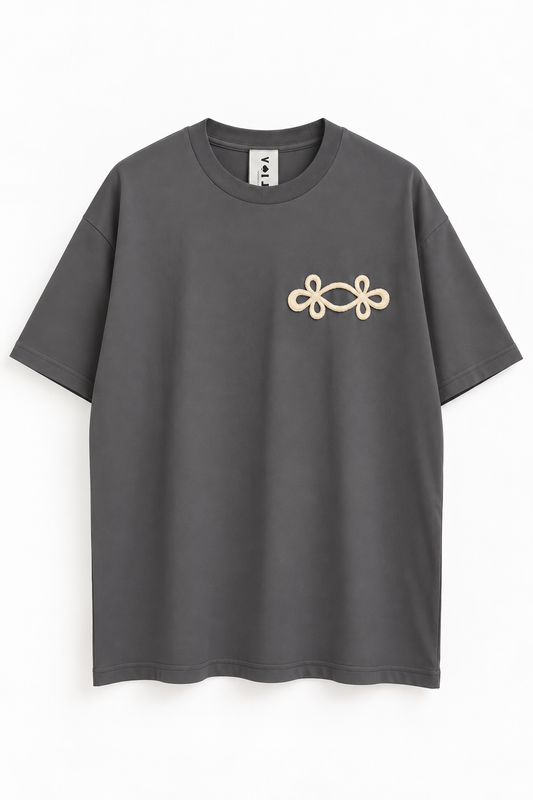 POLERA SEBASTIANA GRIS BOLSILLO