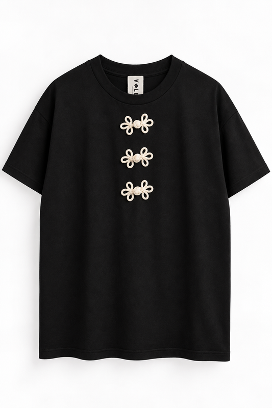 POLERA SEBASTIANA NEGRA JAPO