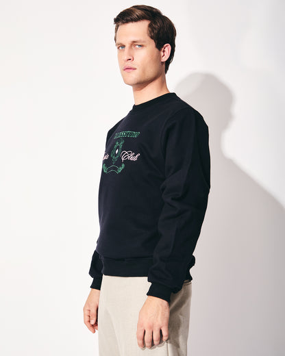 POLERON POLO NEGRO - PRIVATE CLUB