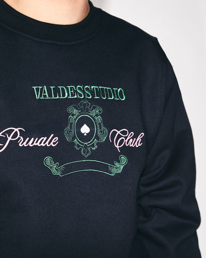 POLERON POLO NEGRO - PRIVATE CLUB