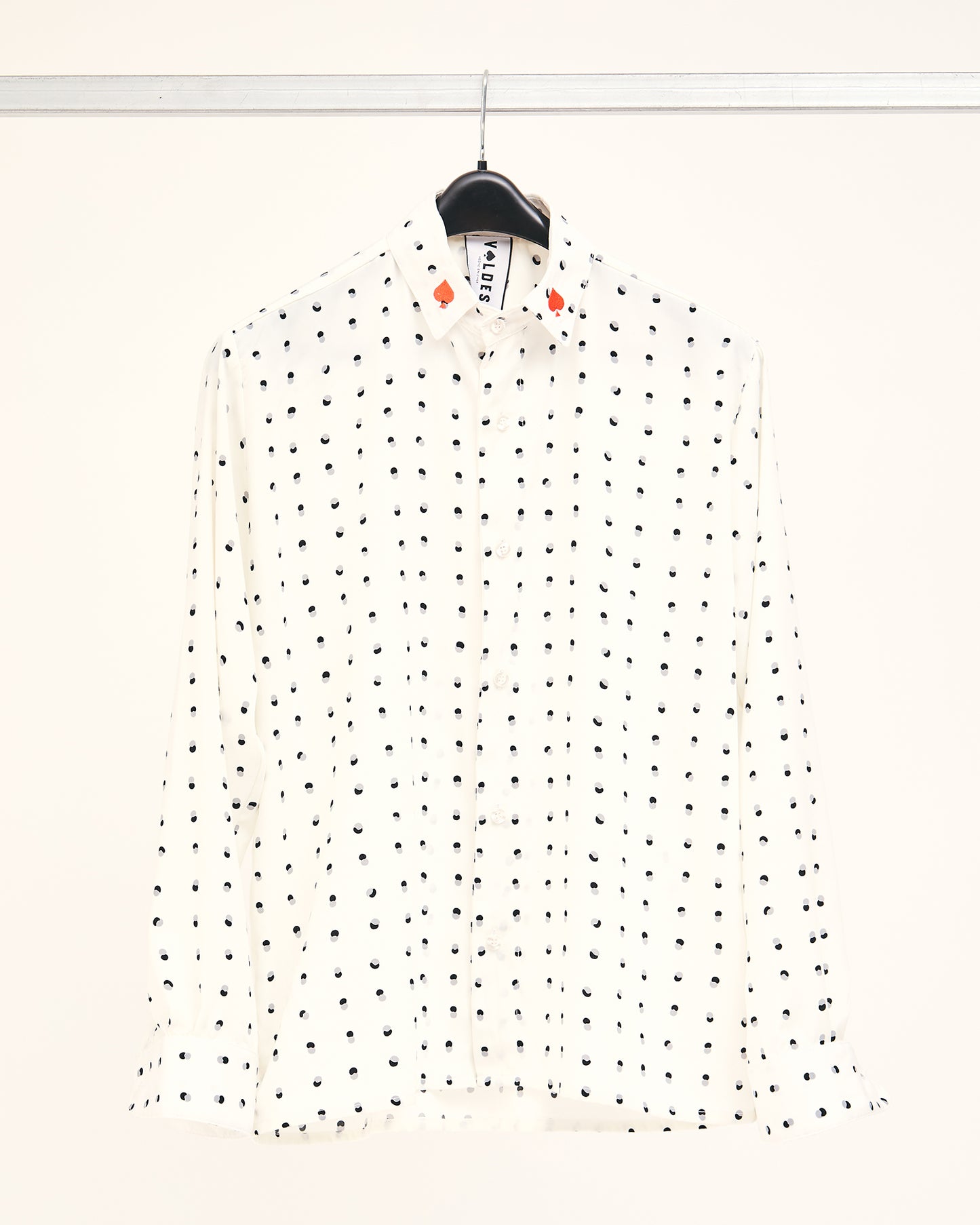 CAMISA LUNARES SEDA VISCOSA  UNISEX- CAYETANA
