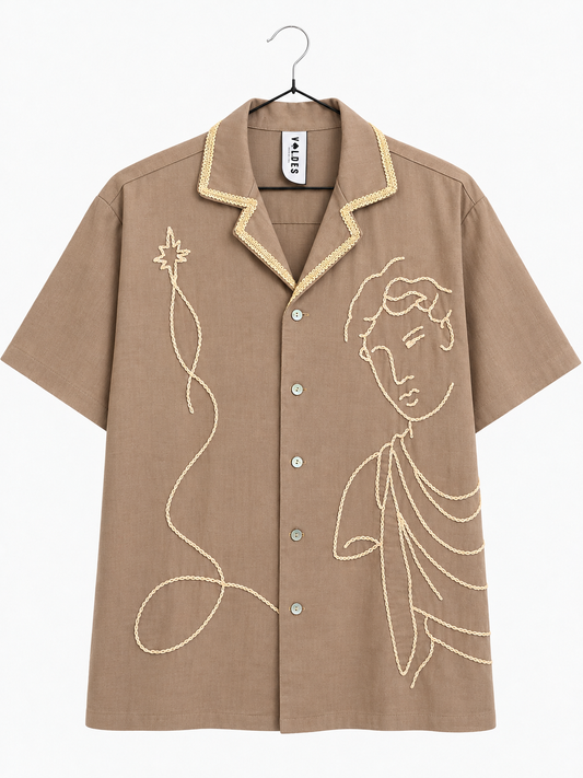 GUAYABERA MATEO TAUPÉ BORDADOS