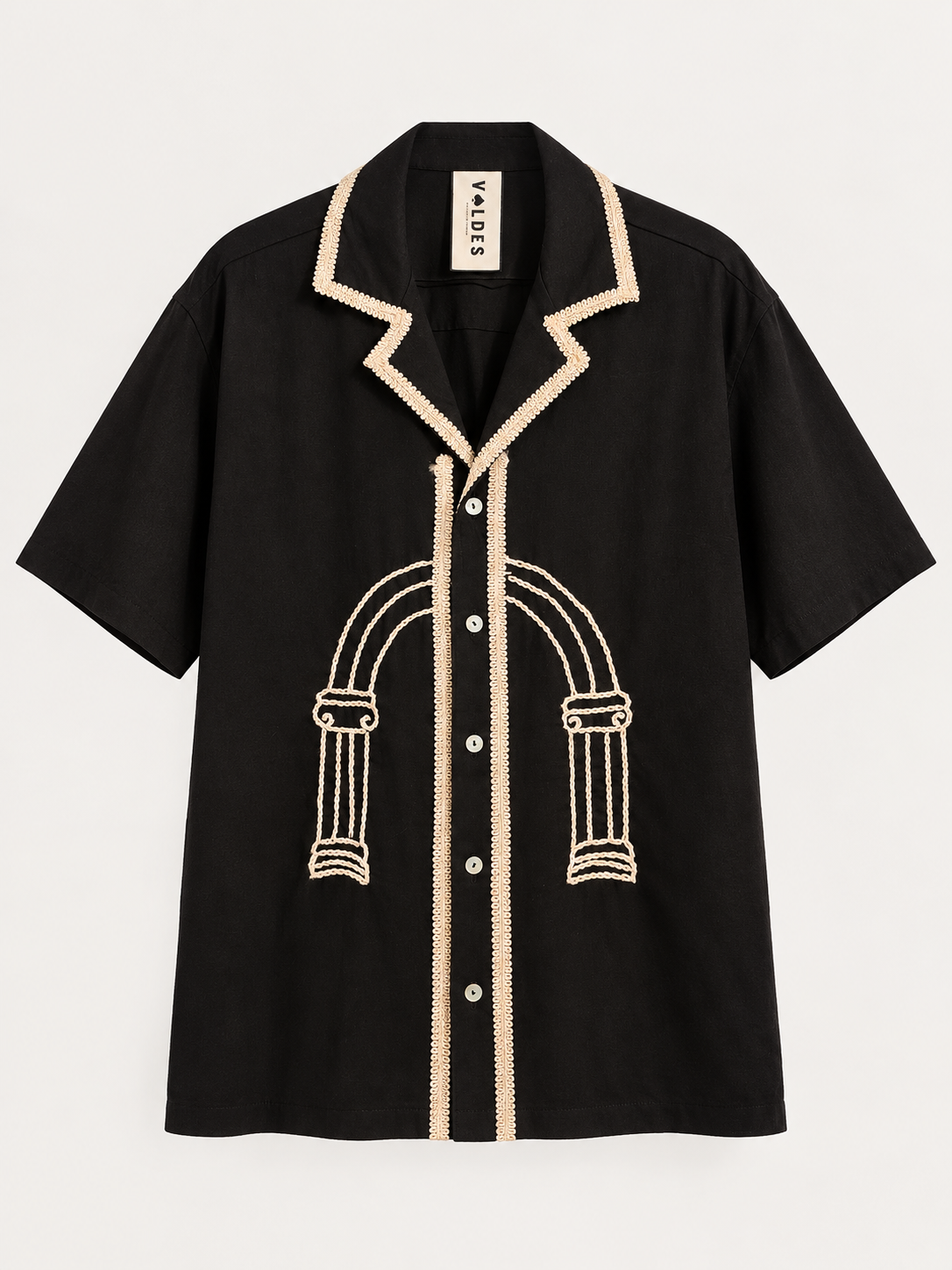 GUAYABERA MATEO NEGRA PILARES
