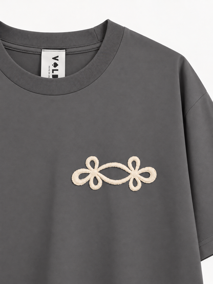 POLERA SEBASTIANA GRIS BOLSILLO