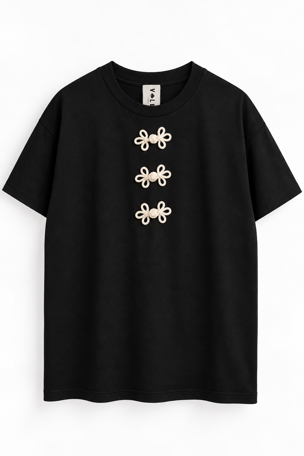 POLERA SEBASTIANA NEGRA  JAPO