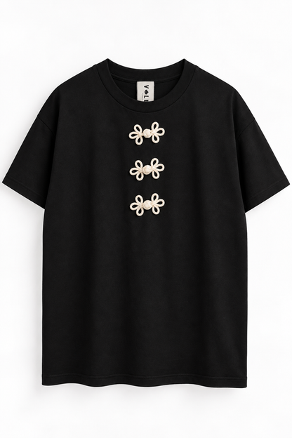 POLERA SEBASTIANA NEGRA  JAPO