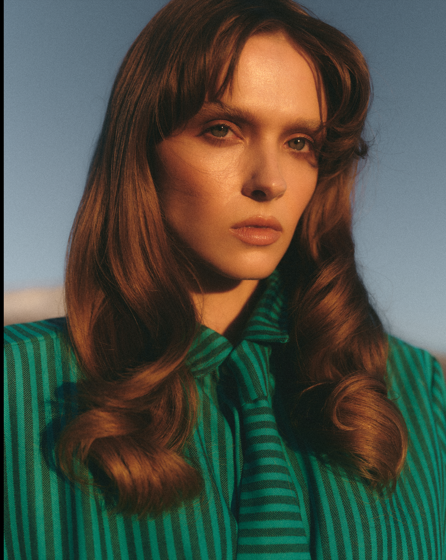 CAMISA ALGODON TURQUESA UNISEX- CAYETANA