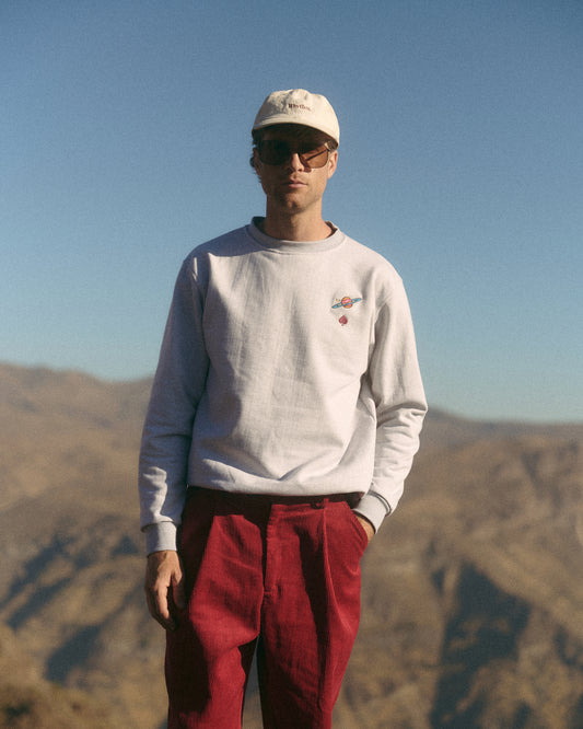 POLERON ALGODON GRIS OVERSIZE - POLO JUPITER