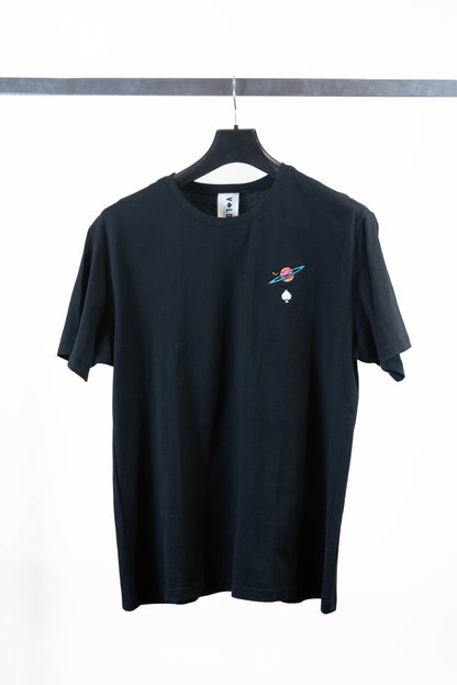POLERA ALGODON NEGRA JUPITER UNISEX - SEBASTIANA