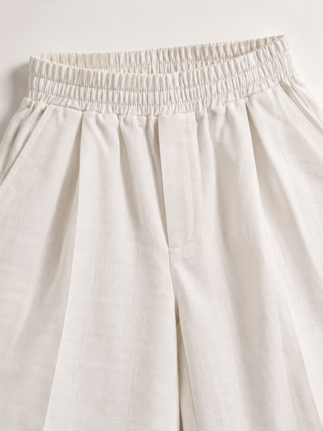 BERMUDA SASTRERA BLANCA - STREETWEAR