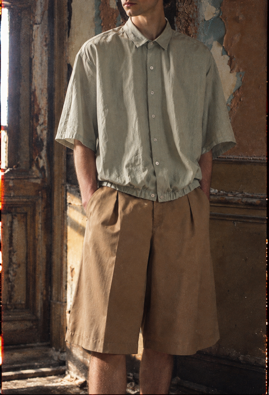 CAMISA BOMBÉ VERDE