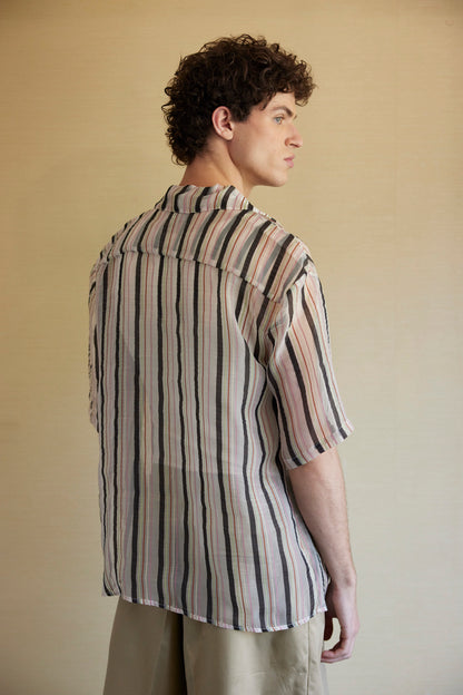 CAMISA MATEO TRANSPARENTE