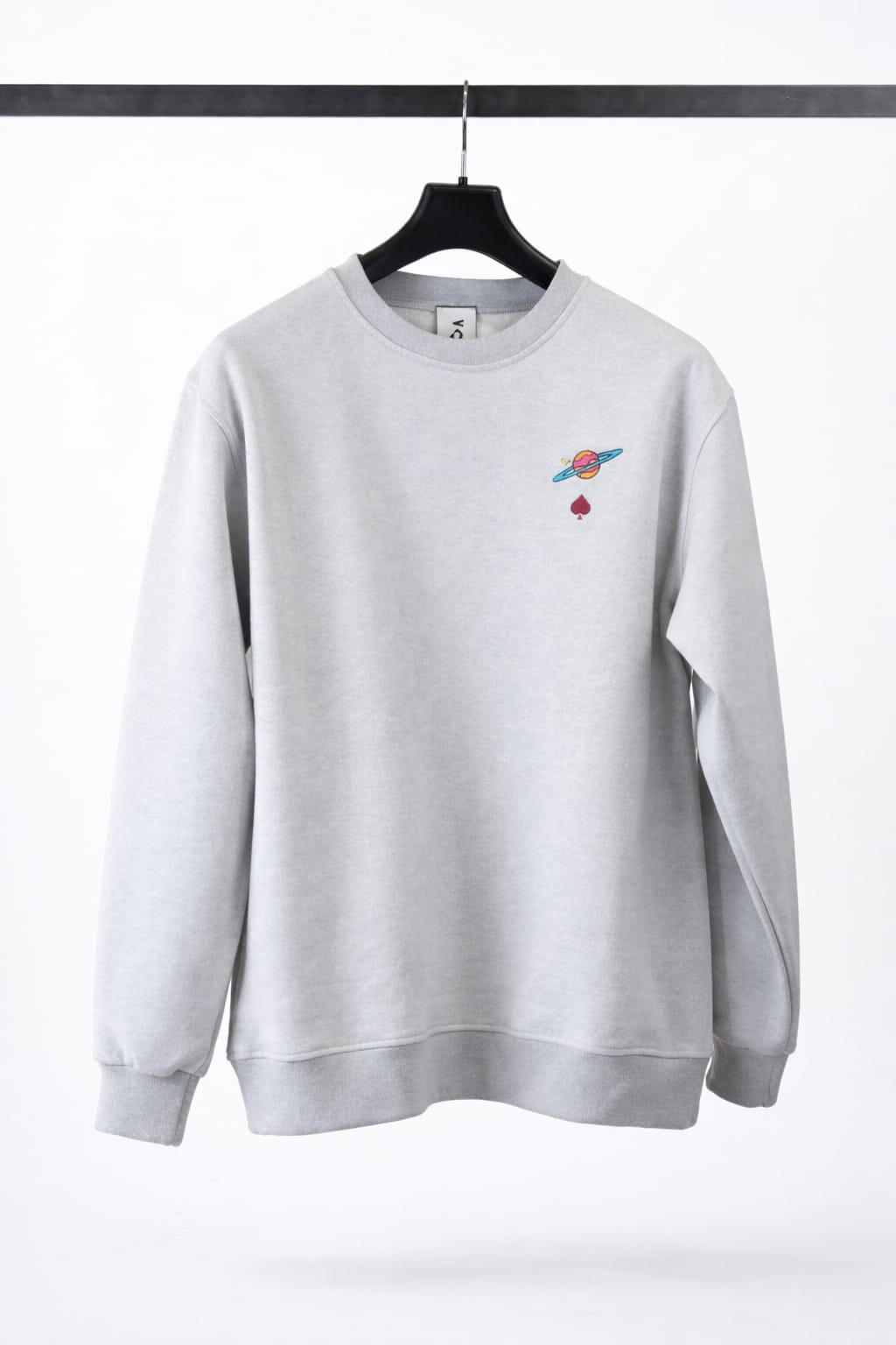 POLERON ALGODON GRIS OVERSIZE - POLO JUPITER
