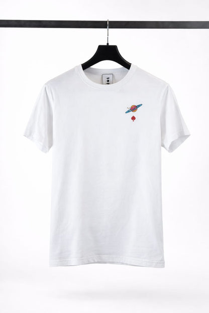 POLERA ALGODON BLANCA JUPITER UNISEX - SEBASTIANA