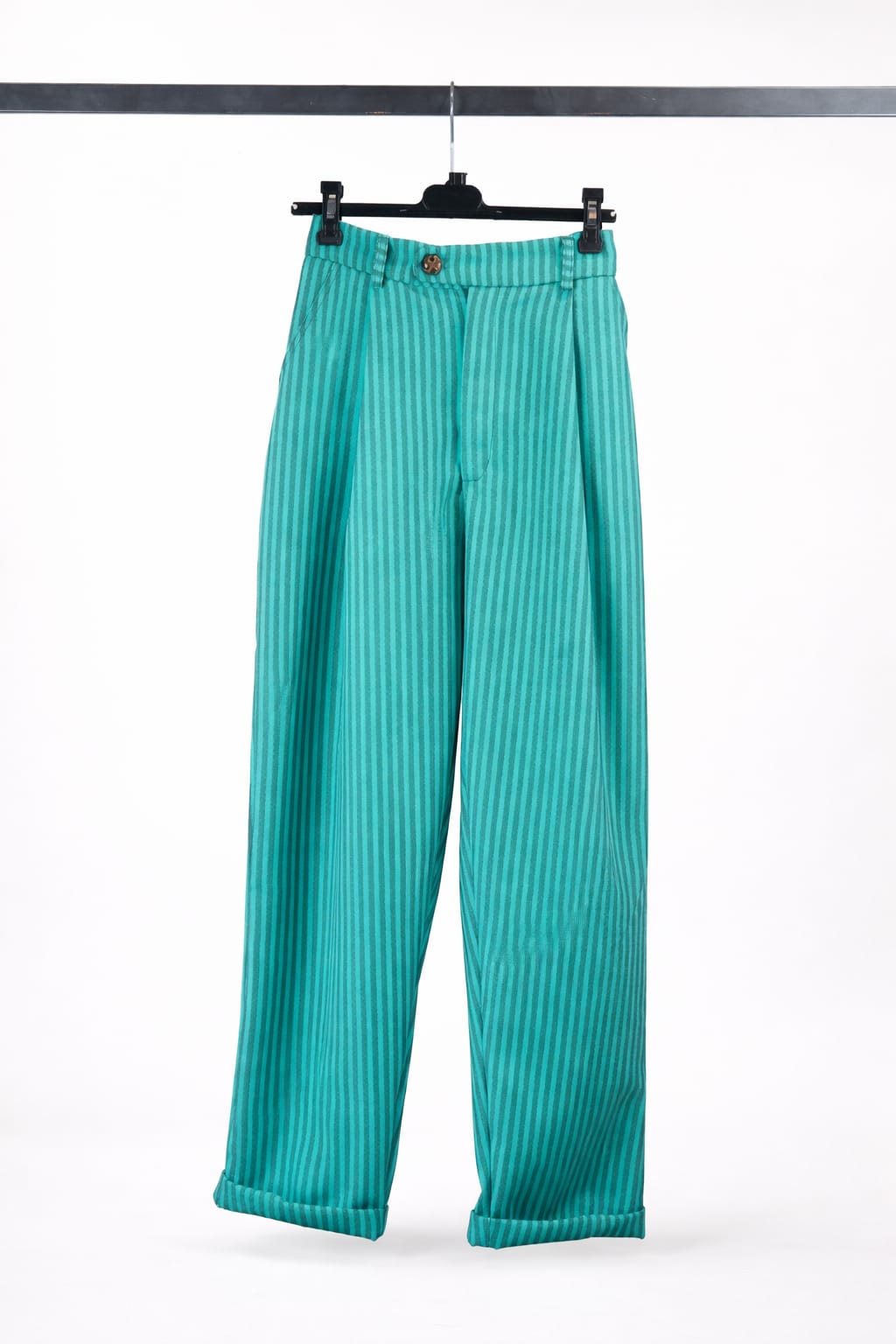 PANTALON PINZAS TURQUESA UNISEX- LUDOVICO