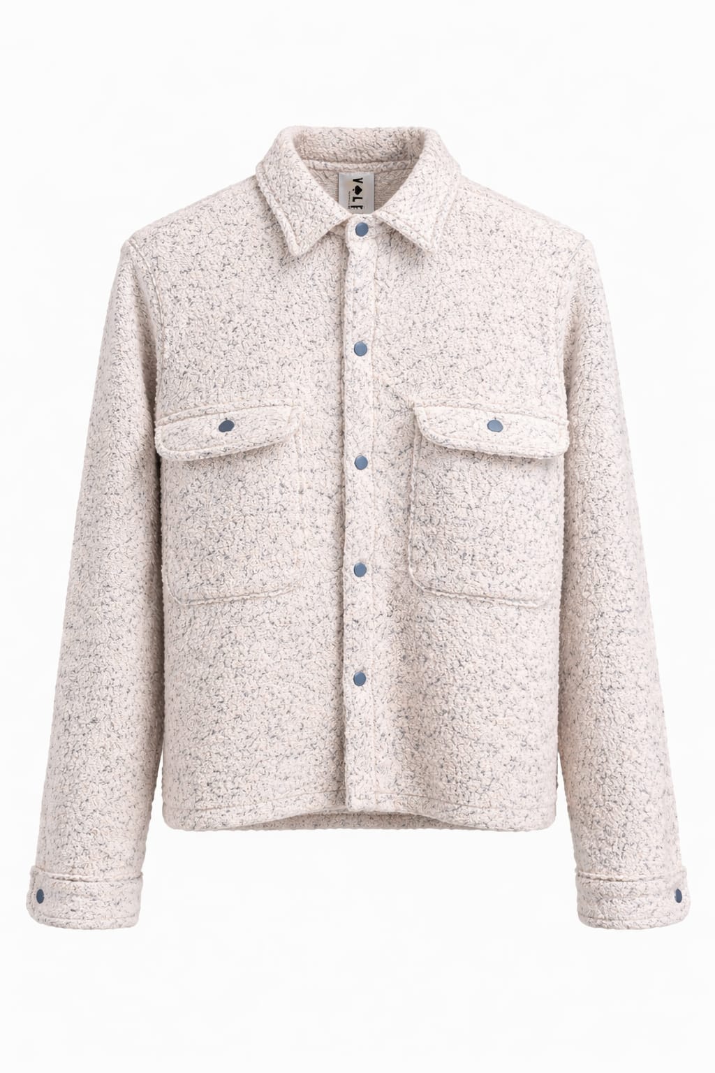 SOBRECAMISA PAÑO DE LANA ROSA UNISEX- CAYETANA