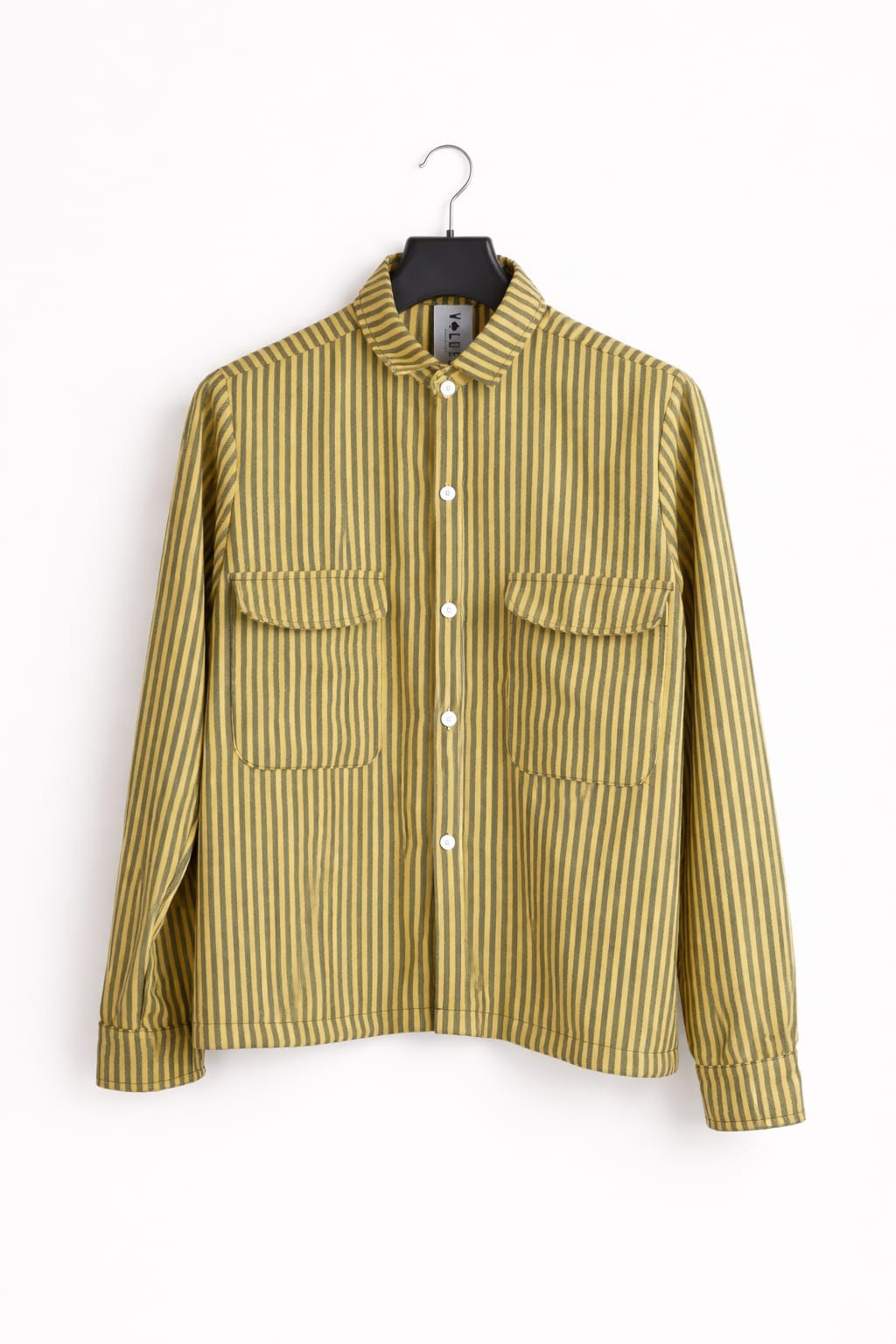 CAMISA ALGODON AMARILLO UNISEX- CAYETANA.