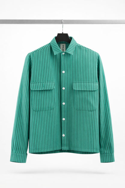 CAMISA ALGODON TURQUESA UNISEX- CAYETANA