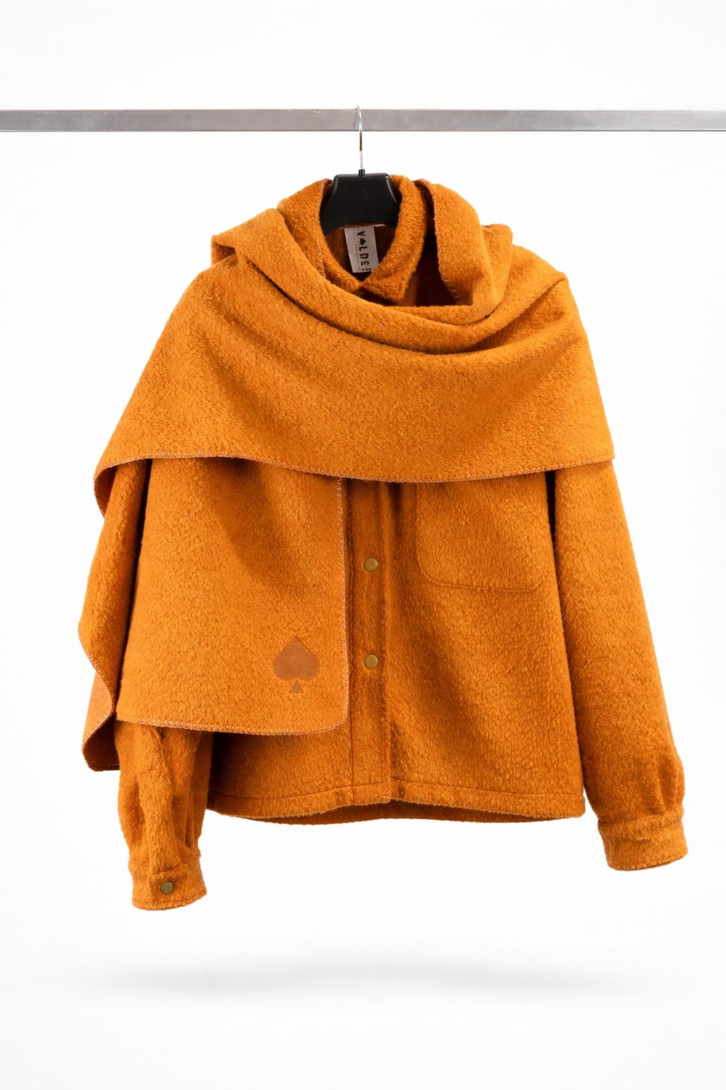 BUFANDA PAÑO DE LANA CONJUNTO OXIDO UNISEX